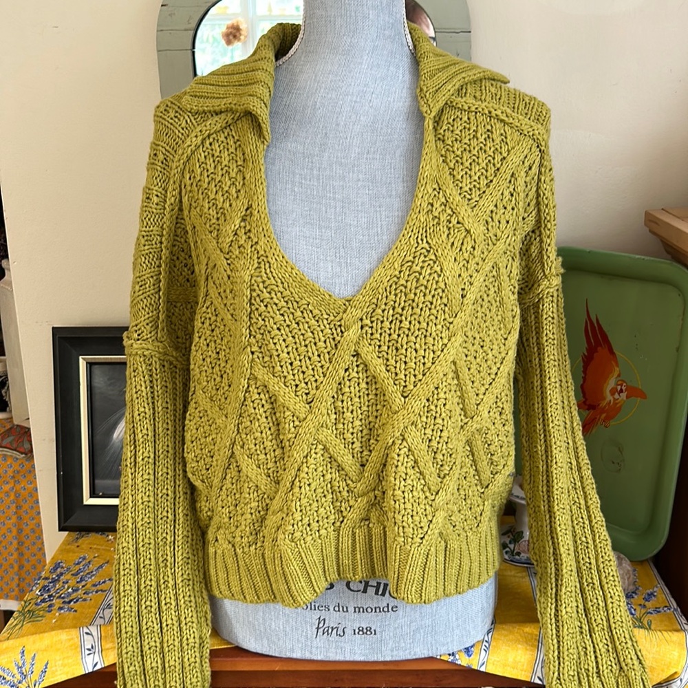 Cotton sweater